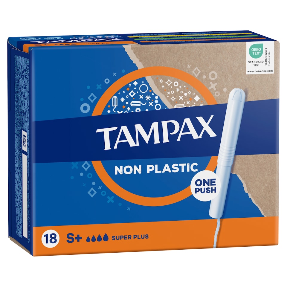 obrázok 1 z Tampax Super Plus Tampóny s Kartónovým Aplikátorom 18 ks