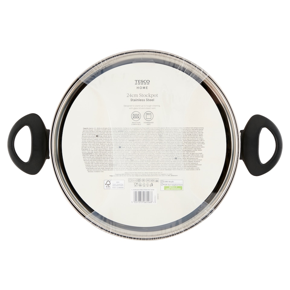 Tesco Home fazék 24 cm-es