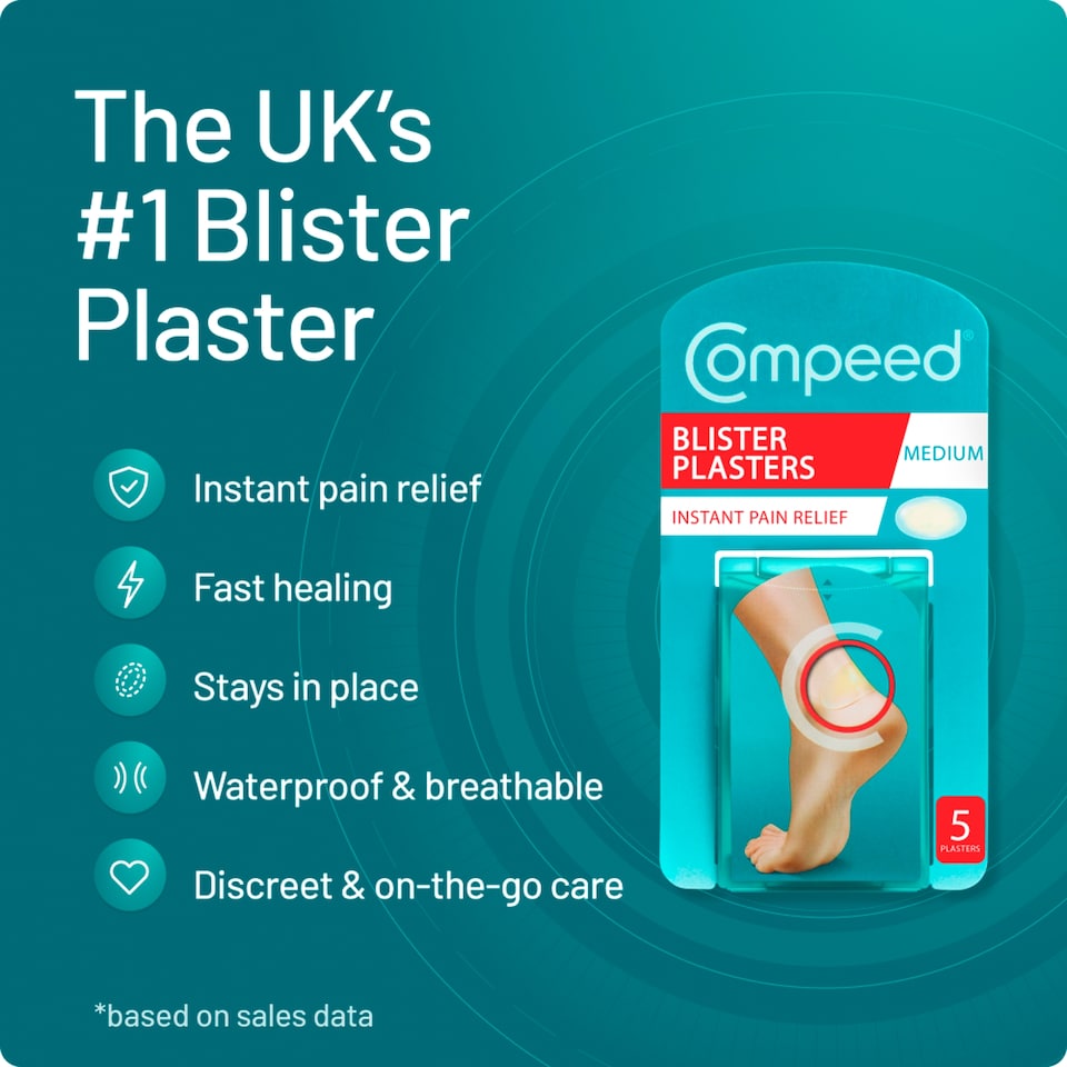 image 1 of Compeed Blister Plasters Medium 5 Pack