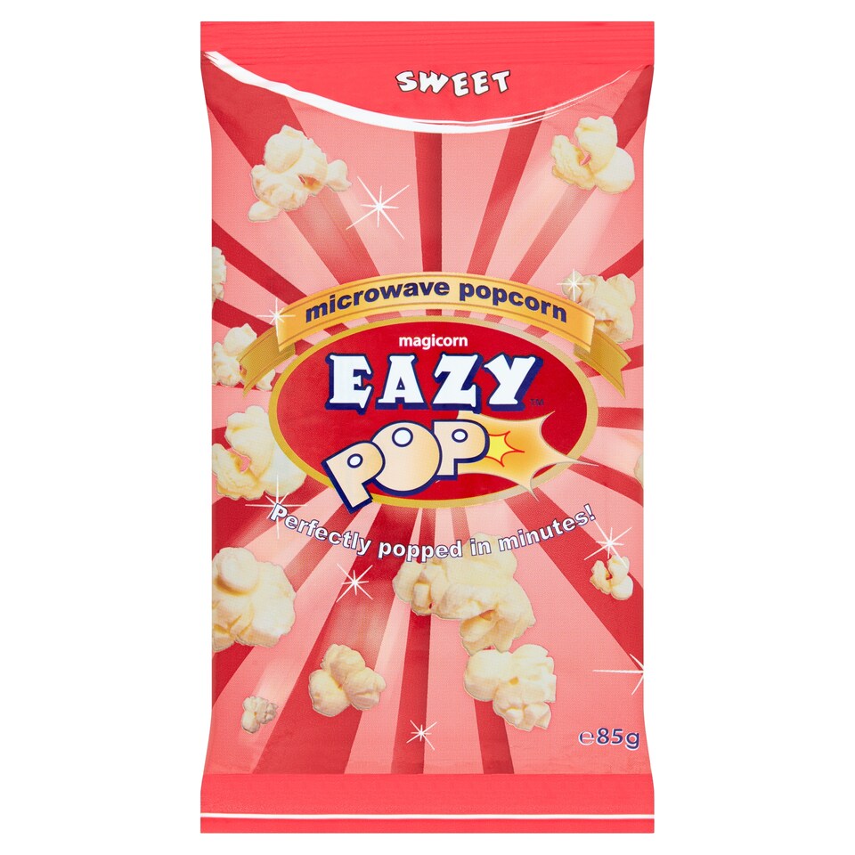 Magicorn Eazy Pop Microwave Popcorn - Sweet 85g