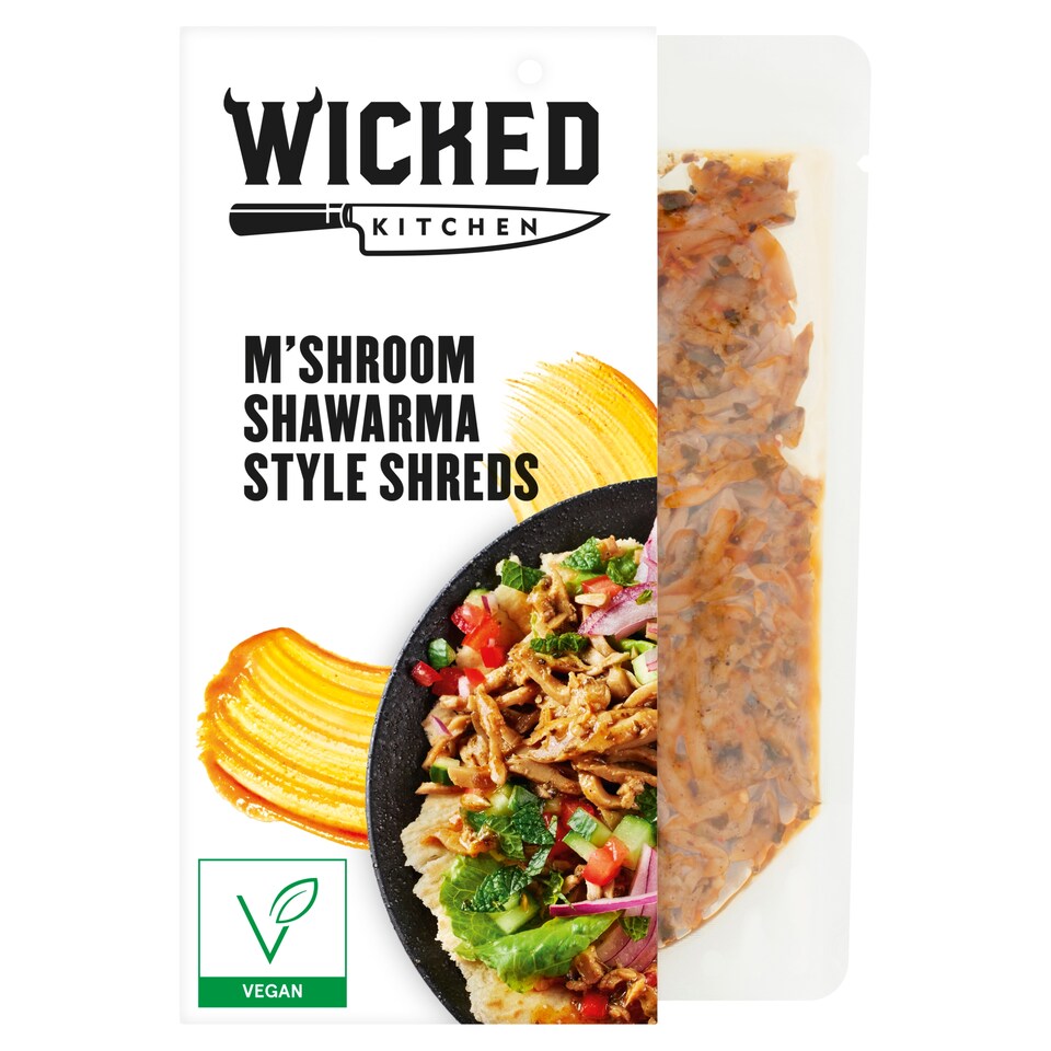 Wicked Kitchen Mushroom Shawarma Style Shred 150G