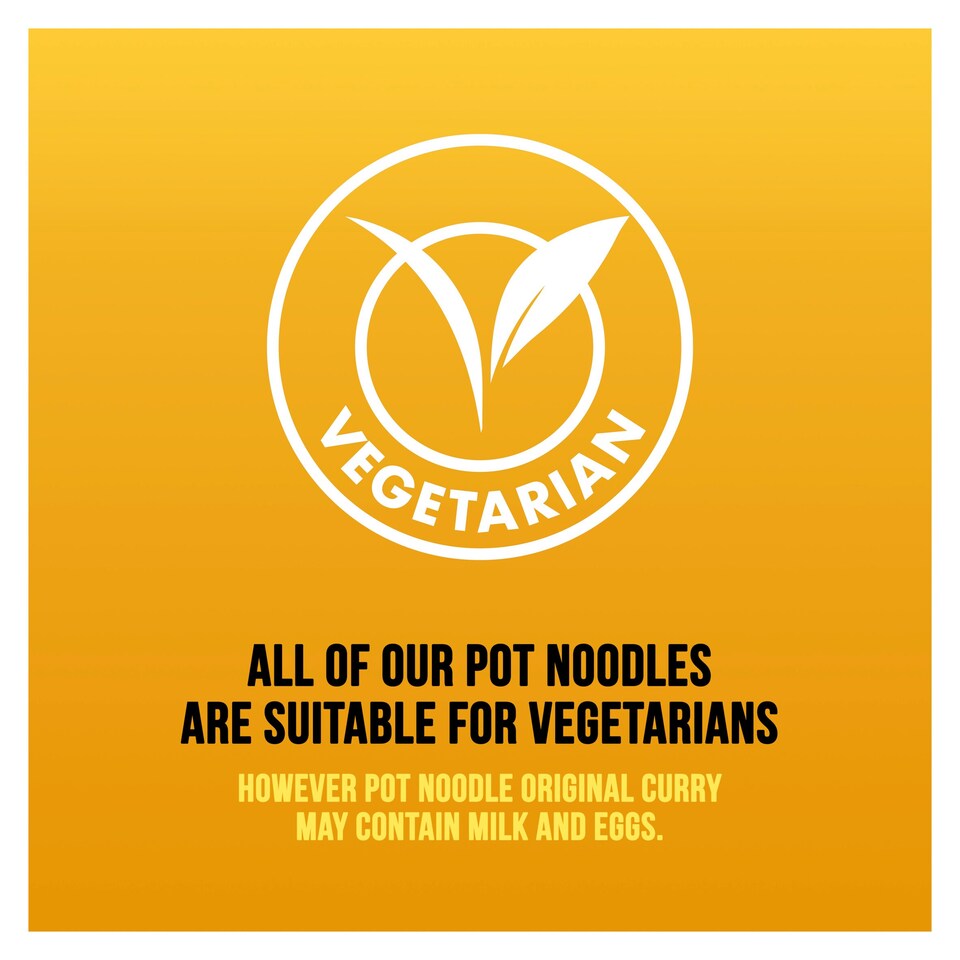 image 1 of Pot Noodle Original Curry 4 X 90G