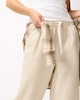 image 2 of F&F Pure Lyocell Wide Leg Trousers in Ecru