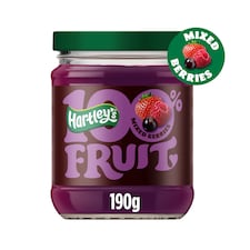 Hartley's 100% Fruit Mixed Berry Fruit Spread 190g