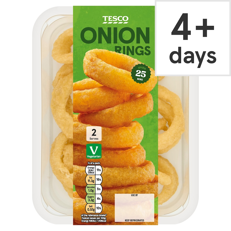 Tesco Onion Rings 200g