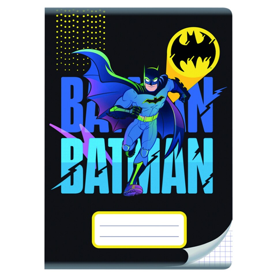 Batman školský zošit A5 štvorčekový