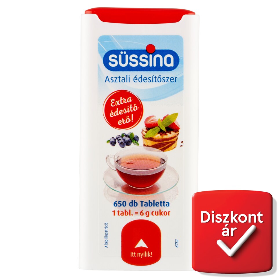 image 1 of Süssina Table Sweetener 650 pcs 39 g
