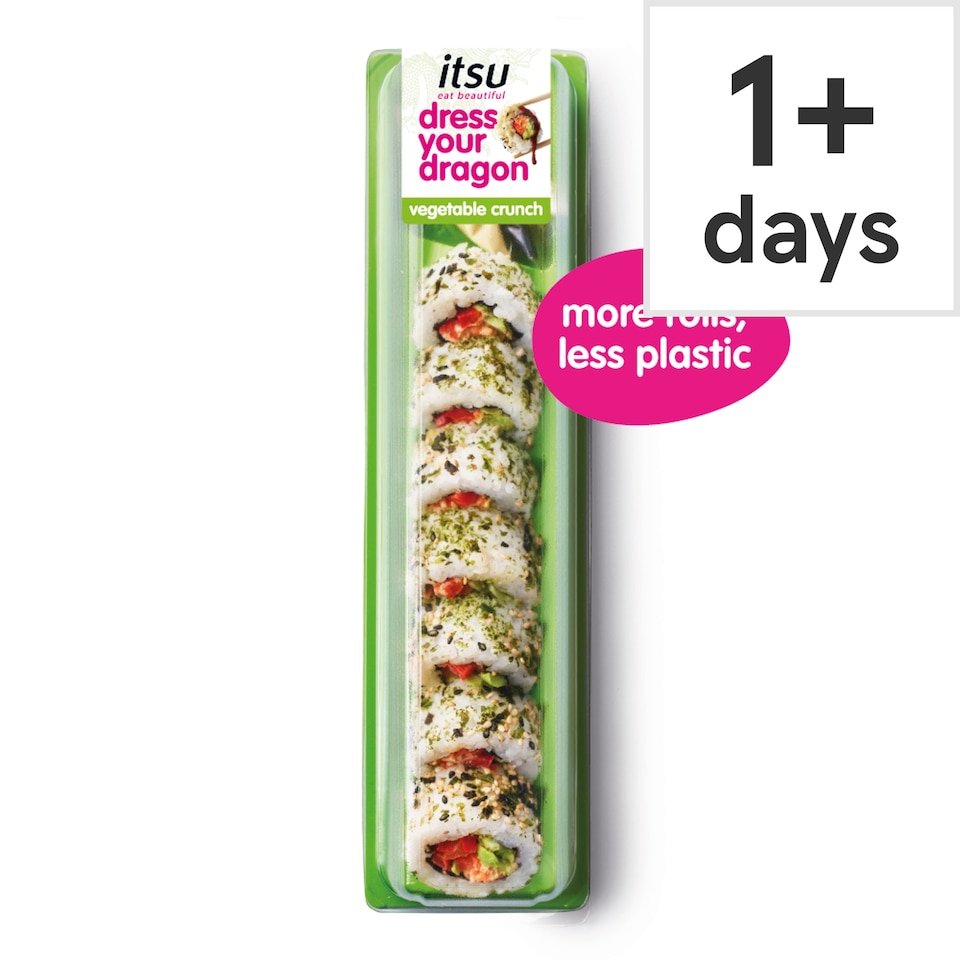 image 1 of itsu vegetable crunch dragon'roll  187g