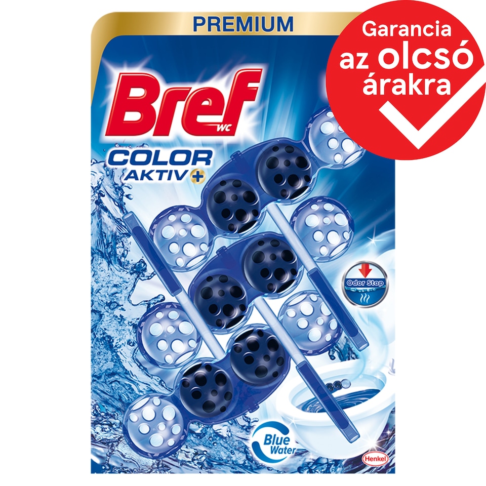 Bref Color Aktiv Chlorine Toilet Block 3 x 50 g