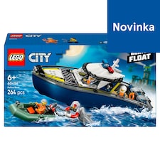 LEGO City 60456 Naháňačka v policajnej lodi