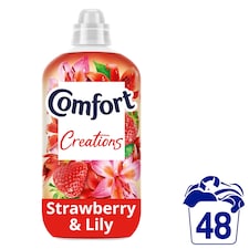 Comfort Creations Strawberry & Lily Fabric Conditioner 48W 1440ml