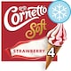 image 1 of Cornetto Soft Strawberry Ice Cream 4 x 140ml