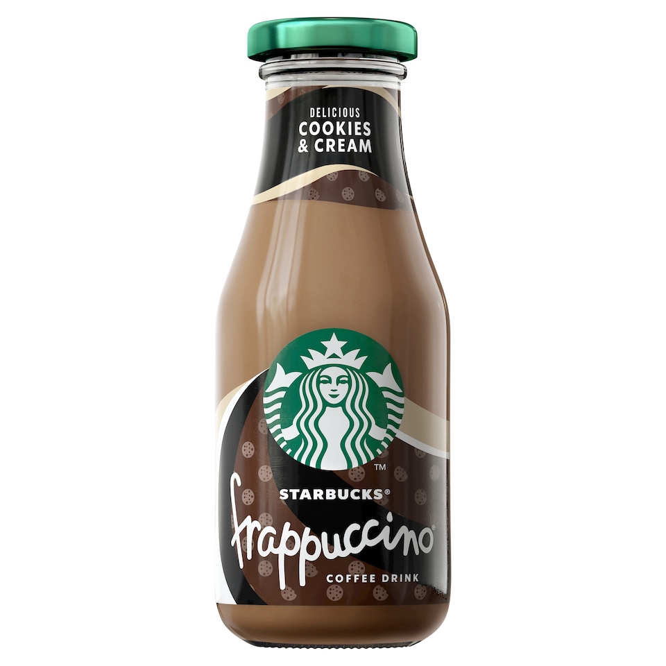 STARBUCKS FRAPPUCCINO COOKIES & CREAM COFFEE DRINK 250ML