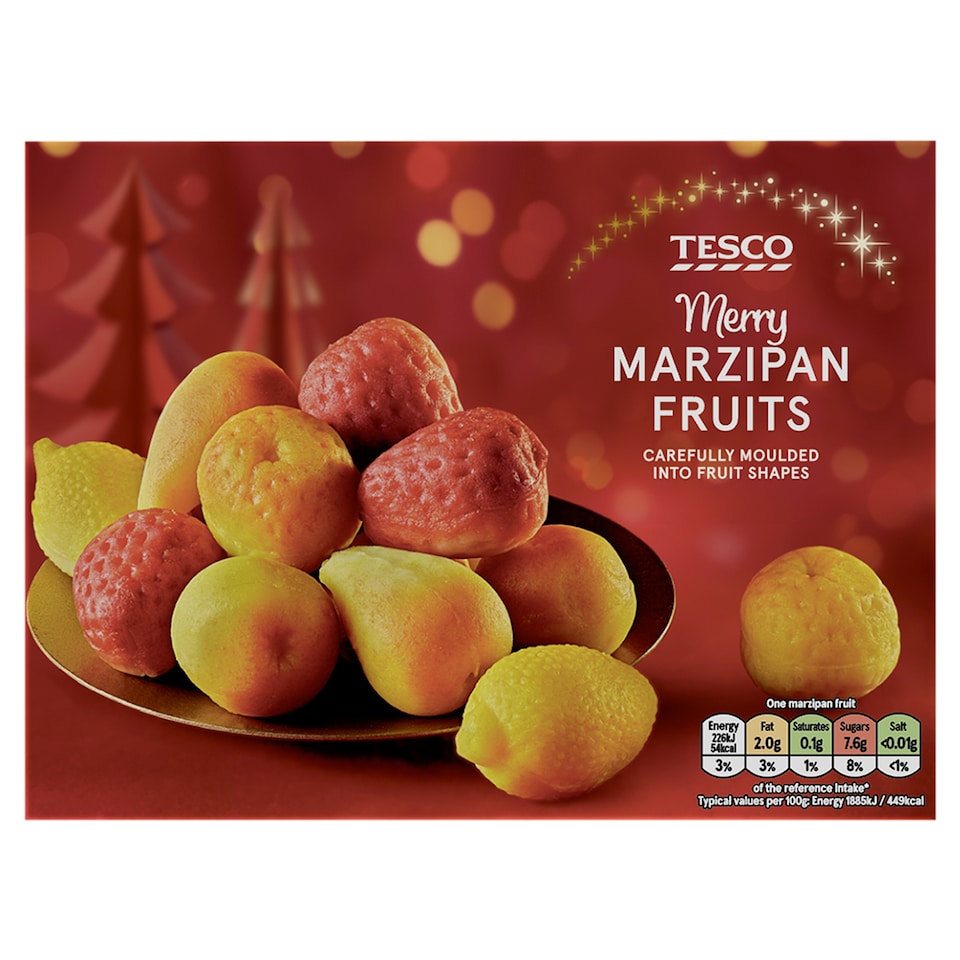 Tesco Merry Marzipan Fruits 150g