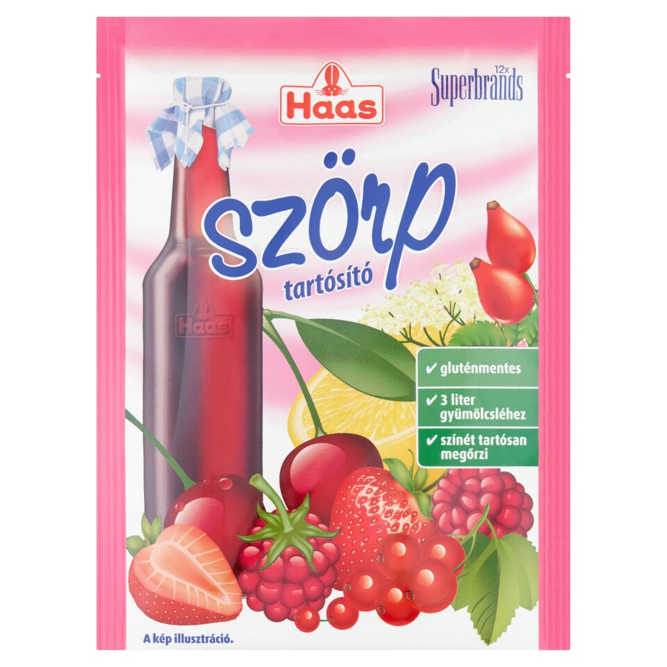 Haas szörp tartósító 20 g