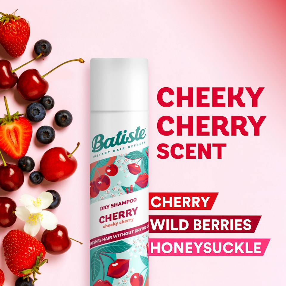 image 1 of Batiste Dry Shampoo Cherry 200Ml