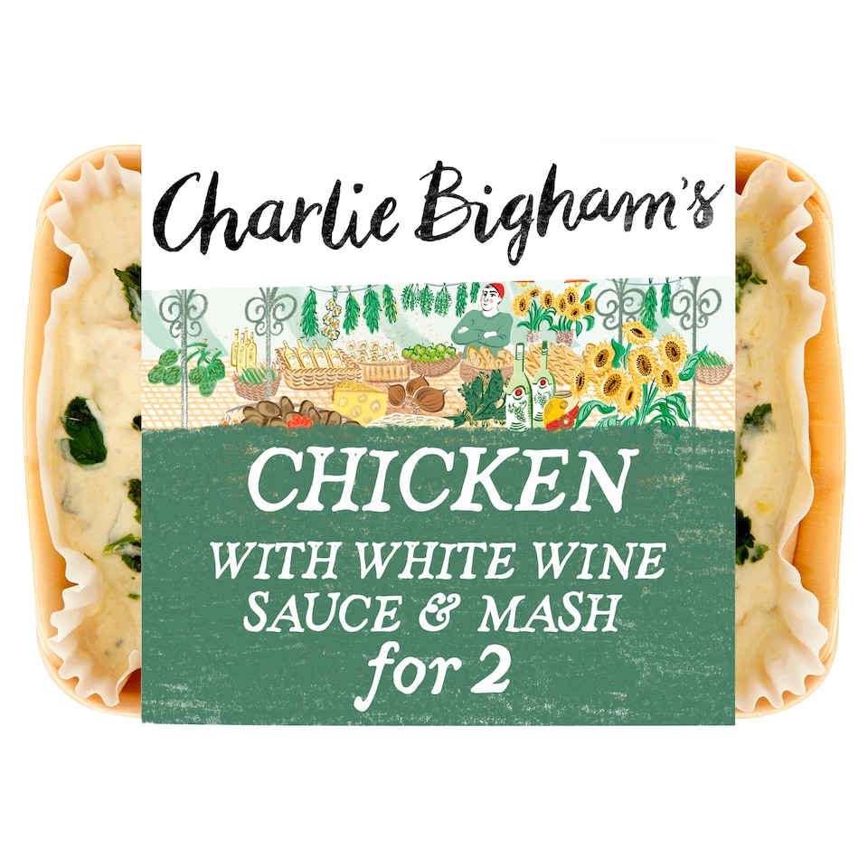 Charlie Bigham's Chicken With White Wine Sauce 825G