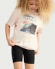 image 2 of F&F Girls 2-Pack Cotton Rich Cycling Shorts in Black