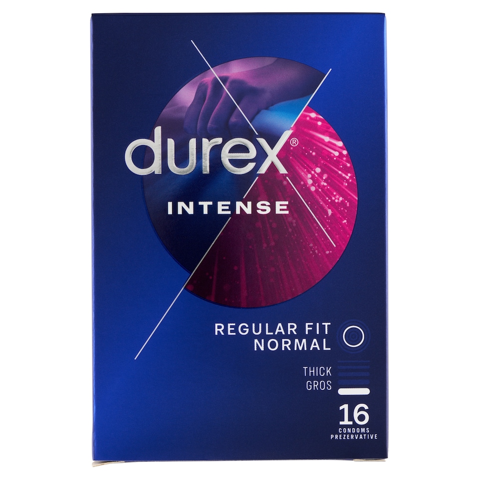 Durex Intense óvszer 16 db  1. kép