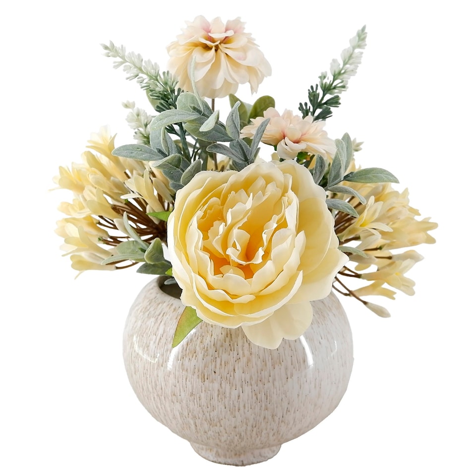 Bayswood artificial Arrangement in Round Pot