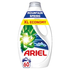 Ariel Tekutý Prací Prostředek, 60 Praní, Mountain Spring
