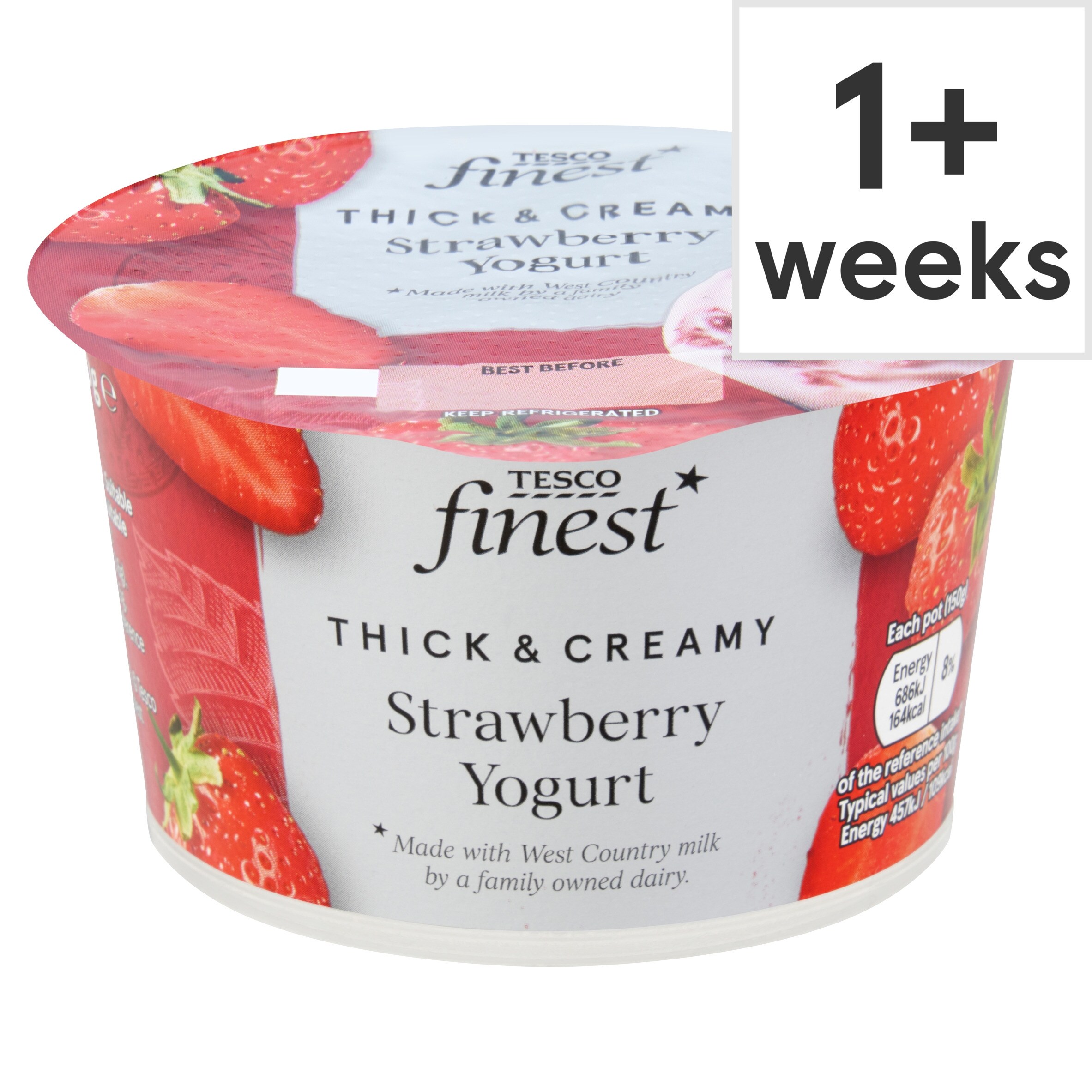 Tesco Yogurt Raspberry Tesco Finest Strawberry Yogurt 150G - Tesco Groceries