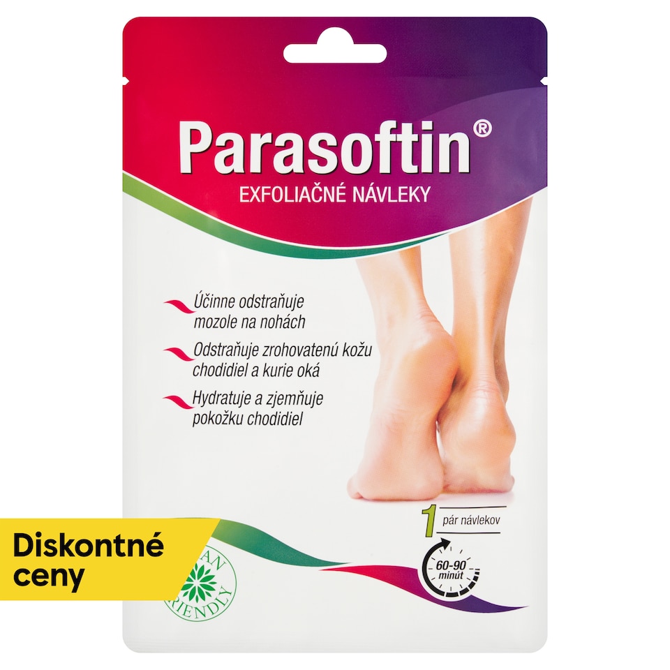 obrázok 1 z Parasoftin Exfoliačné návleky 1 pár