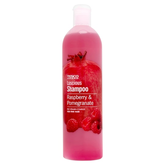 Tesco Raspberry And Pomegranate Shampoo 500Ml Tesco Groceries
