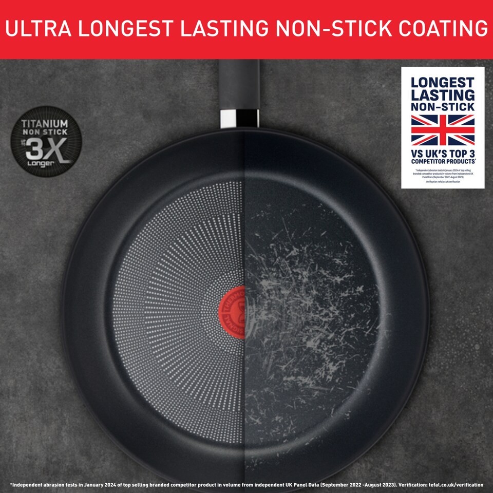 image 1 of Tefal Titanium Excellence Pancake Pan 25cm