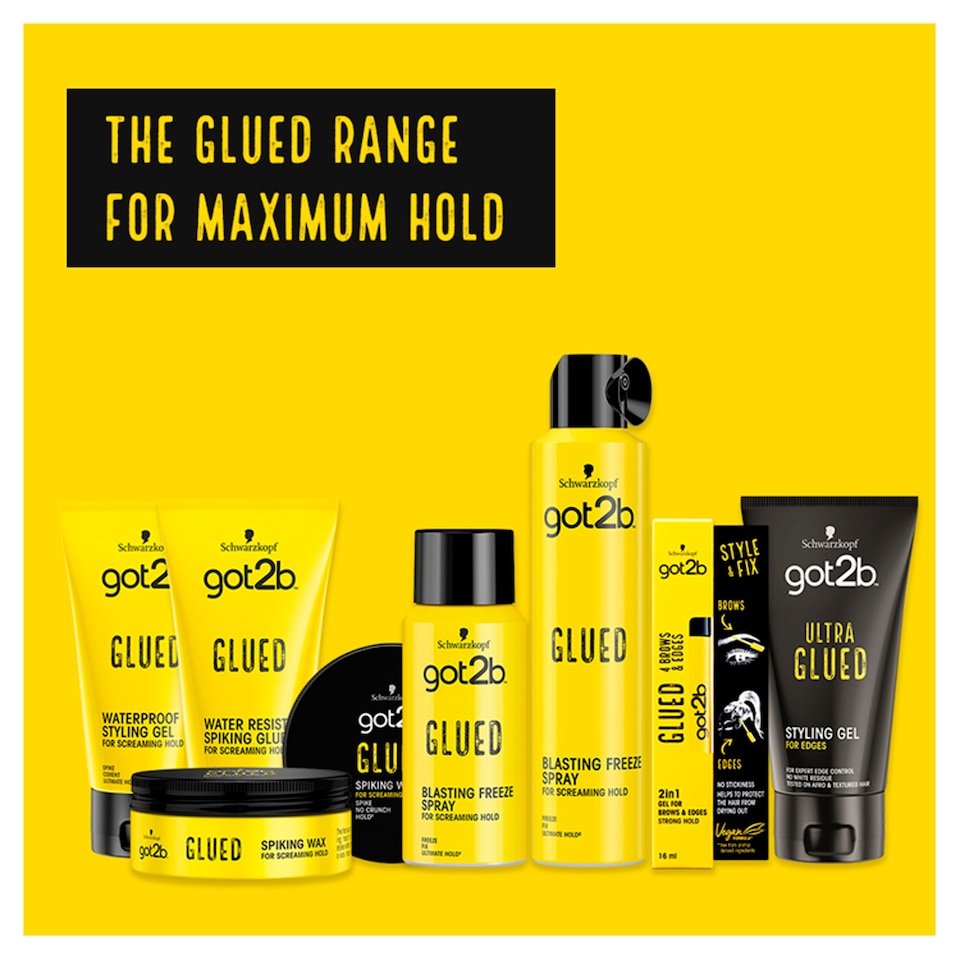 image 1 of Schwarzkopf Got2b Glued Blasting Freeze Spray 100Ml