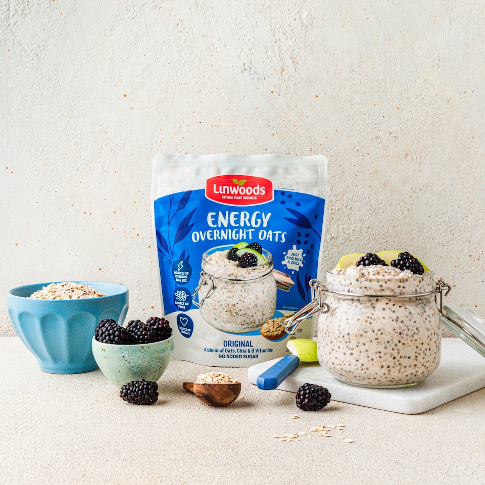 image 1 of Linwoods Energy Overnight Oats 300g