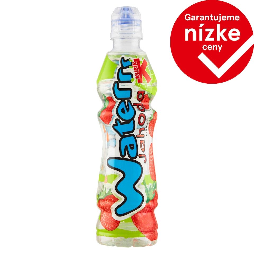 Kubík Waterrr Strawberry Flavour 500 ml
