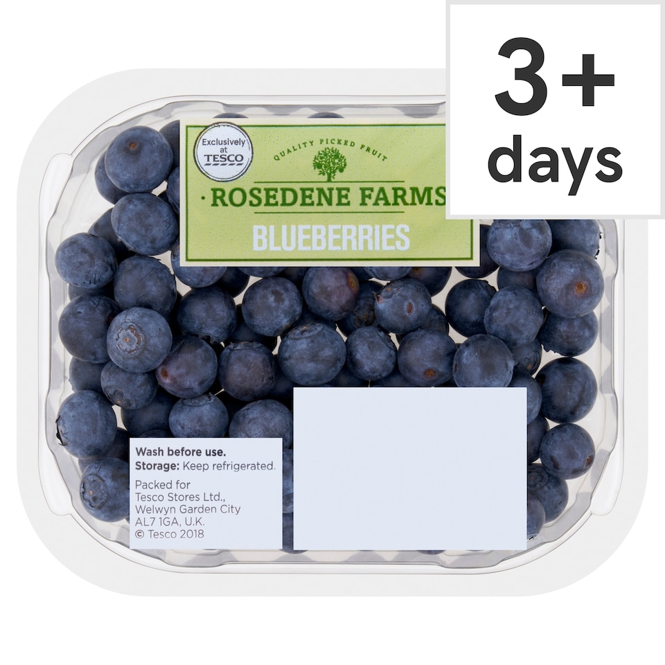 Rosedene Farms Blueberries 125G