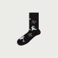 Bluey Cotton Rich Sports Club Socks in Multi