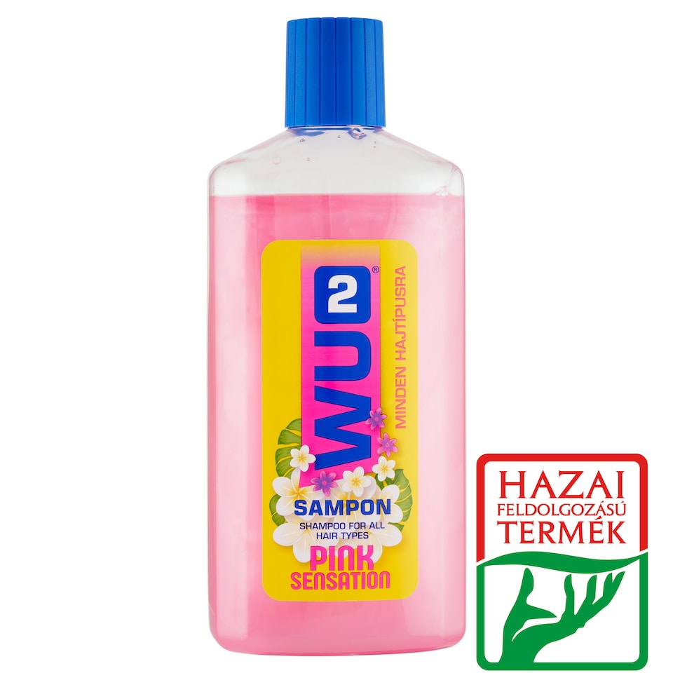 WU2 Pink Sensation Shampoo for All Hair Types 1000 ml
