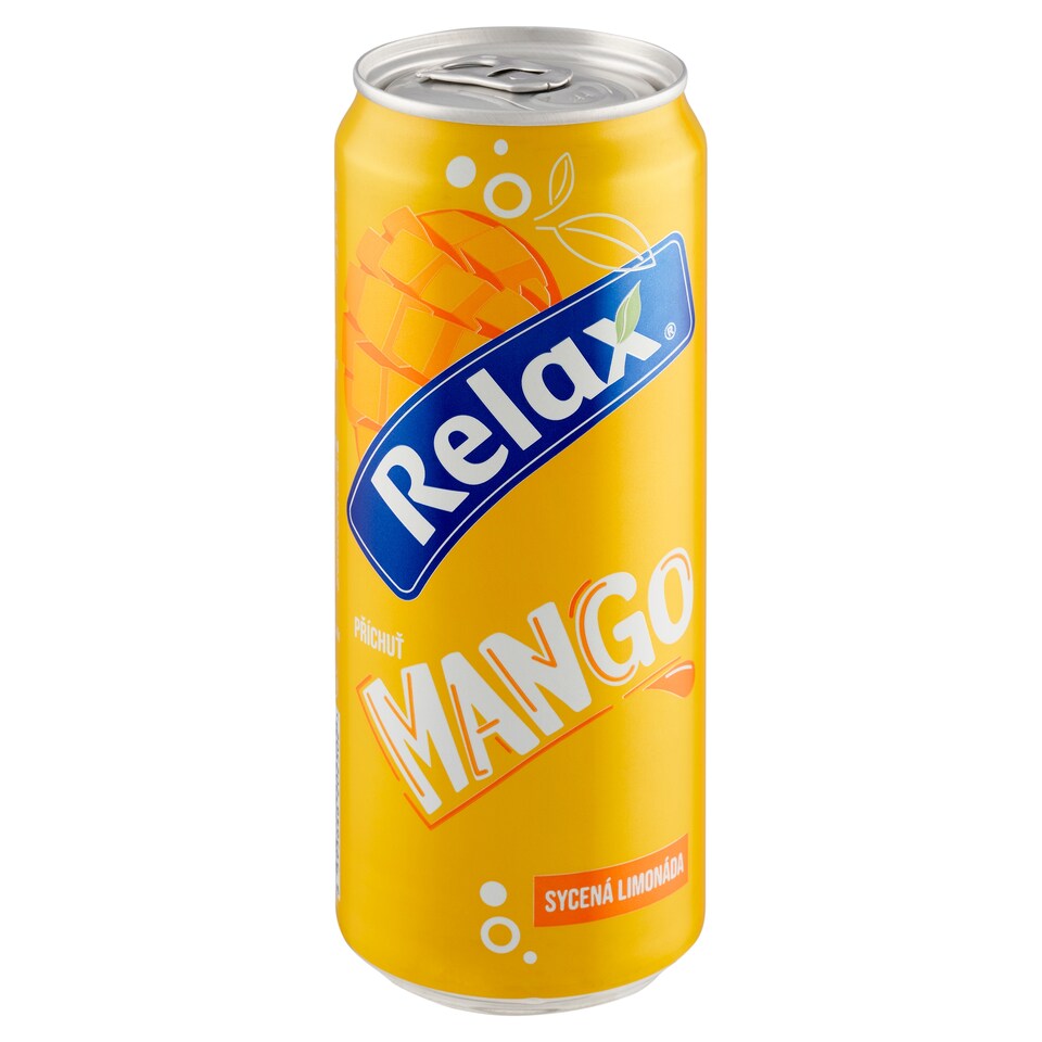 Relax Mango Flavour Carbonated Lemonade 330ml