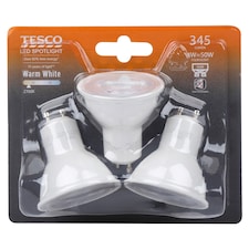 Tesco Led 50W Gu10 3 Pack