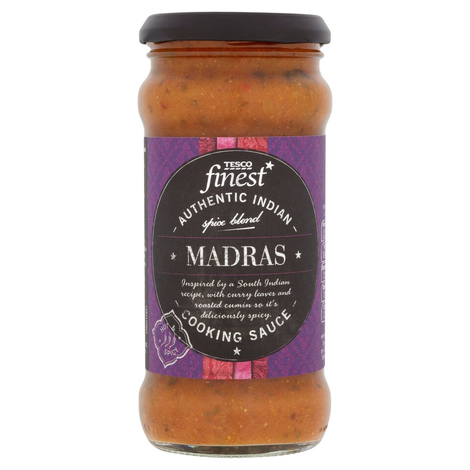 Tesco Finest Madras Cooking Sauce 350G