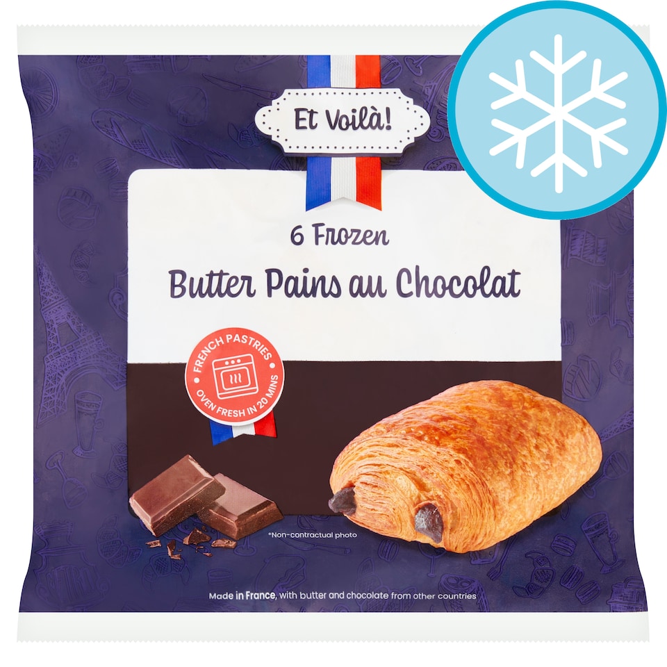 Et Voila 6 Butter Pains au Chocolat 360g