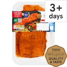 Tesco 2 Sweet Chilli & Lime Infused Salmon 230G