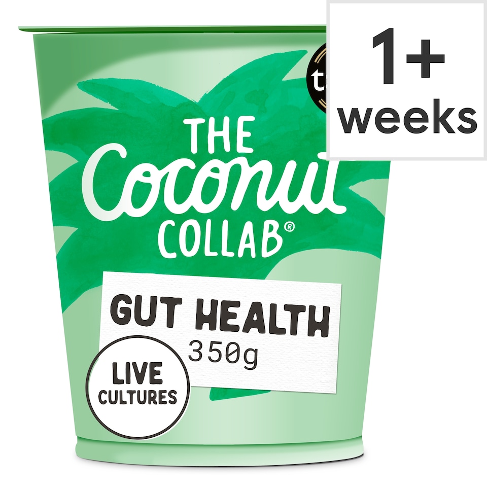 image 1 of The Coconut Collab Plain Gut Health Coconut Yoghurt 350g