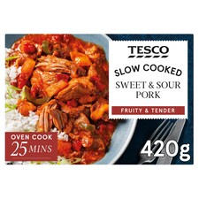 Tesco Slow Cooked Sweet and Sour Pork 420g