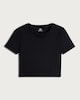 image 4 of F&F Active Girls ULTRAMOVE Cropped T-Shirt in Black