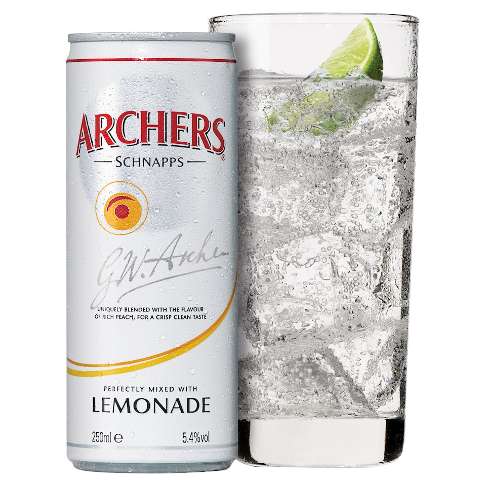 image 1 of Archers and Lemonade Ready to Drink 250ml