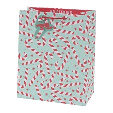 Tesco Candy Cane Gift Bag Large