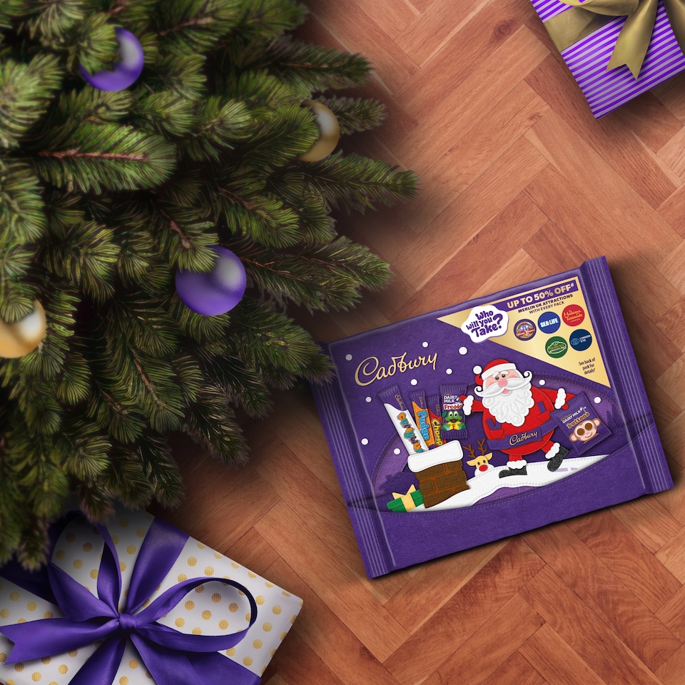 image 1 of Cadbury Small Xmas Selection Box 78G