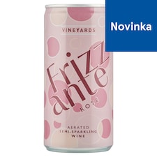 Vineyards Frizzante Rosé Aerated Semi-Sparkling Wine 200 ml