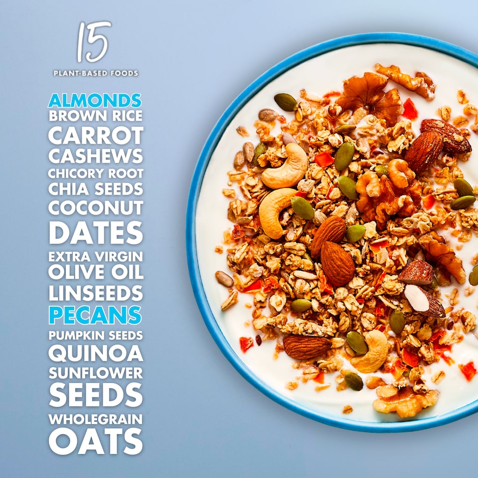 image 1 of Bio&Me Low Sugar, Naturally Gut-Loving Granola 360g