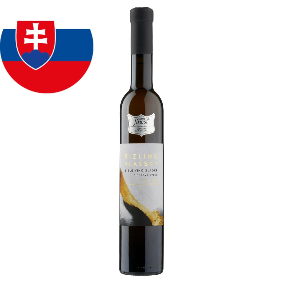 Tesco Finest Rizling vlašský biele víno sladké 375 ml