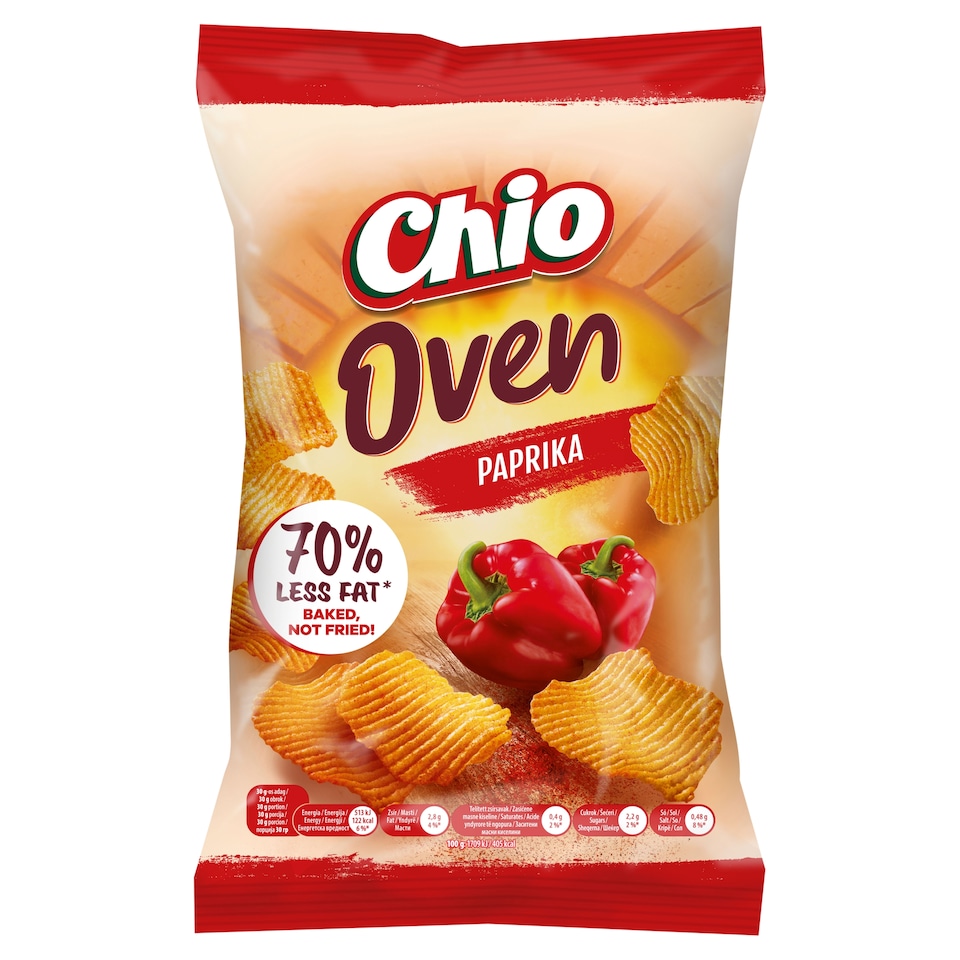 Chio Oven Baked Pepper Flavoured Potato Chips 100 g